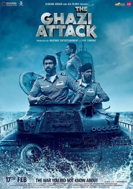 The Ghazi Attack (2017) Hindi Dubbed UnCut Full Movie HD BluRay