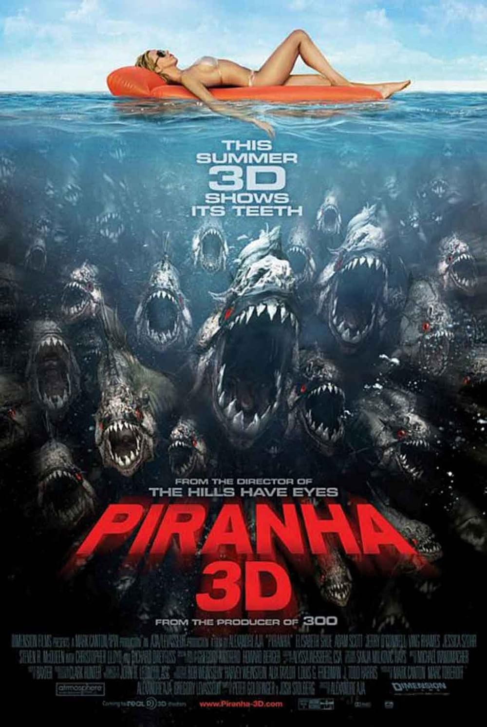 Piranha 3D 2010 Hindi Dual Audio 1080p | 720p | 480p BluRay